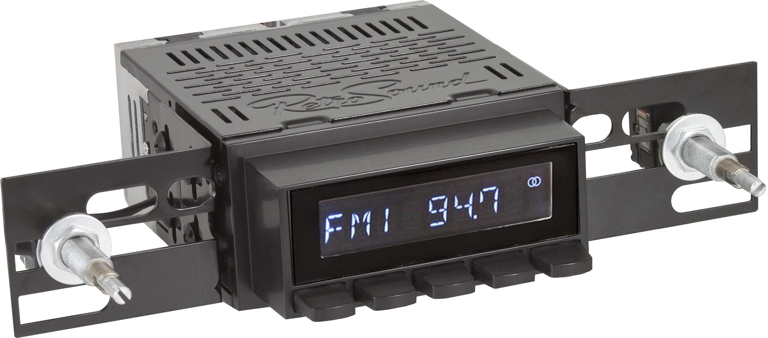 RetroSound 6364 Chevy Full Size Car Hermosa Radio Bluetooth Aux In USB